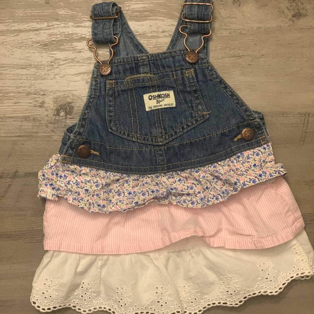 Oshkosh overall skirt